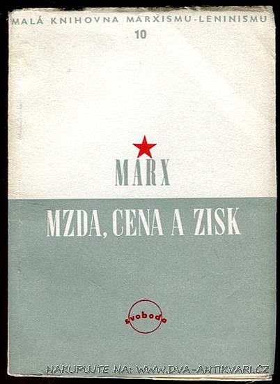 Mzda, cena a zisk