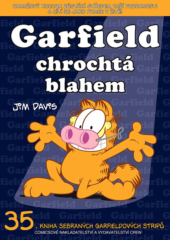 Garfield chrochtá blahem