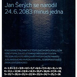 Jan Šerých se narodil 24.6.2083 minus jedna