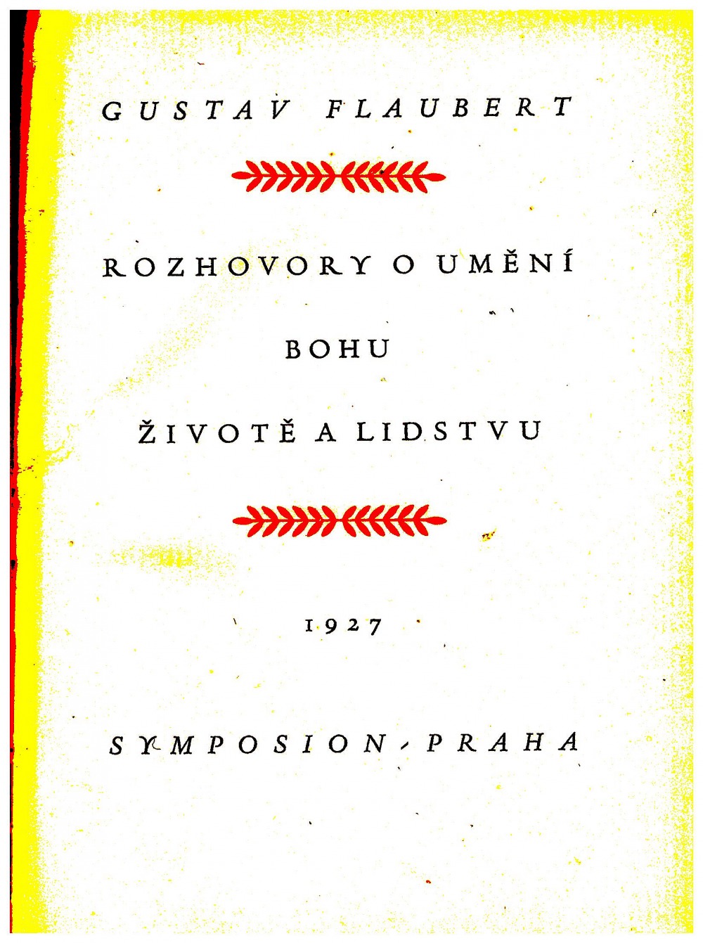 Rozhovory o umění, Bohu, životě a lidstvu