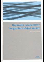 Kontrolní mechanismy fungování veřejné správy