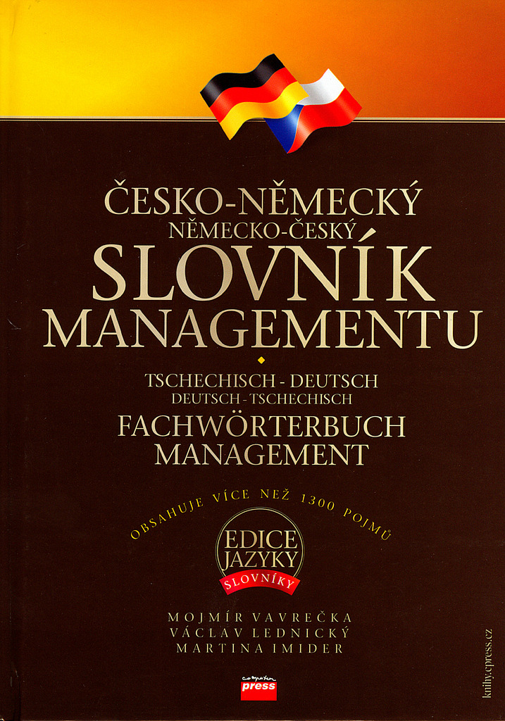 Česko-německý, německo-český slovník managementu