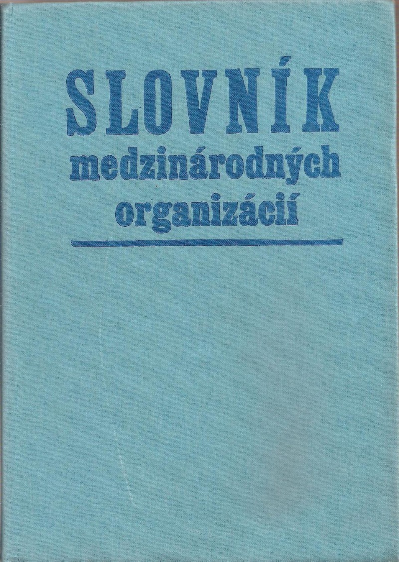 Slovník medzinárodných organizácií