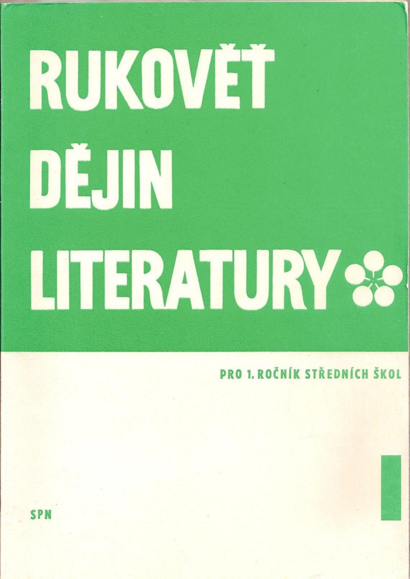 Rukověť dějin literatury I