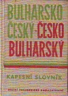 Bulharsko-český, česko-bulharský kapesní slovník