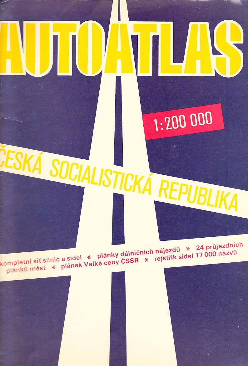 Autoatlas, Česká socialistická republika