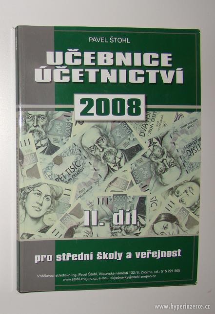 Učebnice účetnictví 2008 - 2. díl