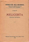 Melicerta : heroická pastorála