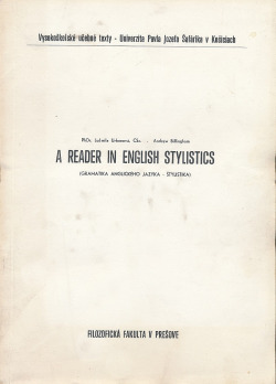 A Reader In English Stylistics