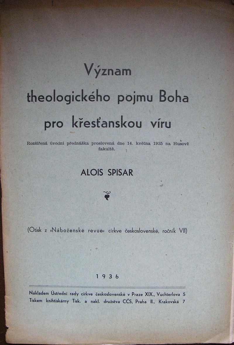 Význam theologického pojmu Boha pro křesťanskou víru