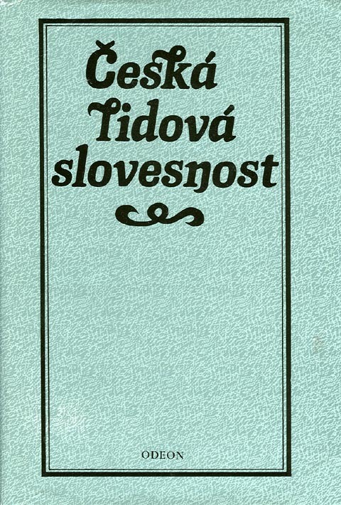 Česká lidová slovesnost