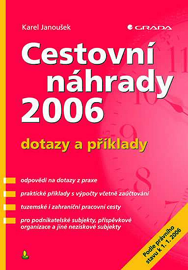 Cestovní náhrady 2006