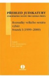 Přehled judikatury Evropského soudu pro lidská práva