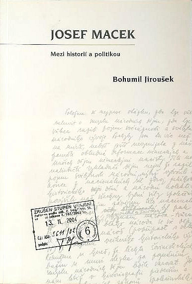 Josef Macek - mezi historií a politikou