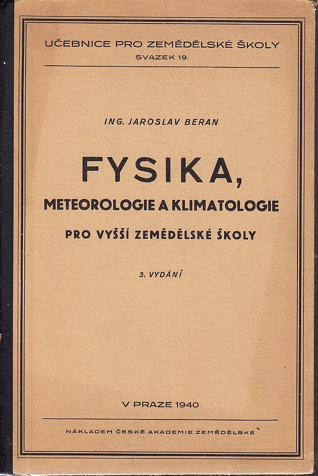 Fysika, meteorologie a klimatologie