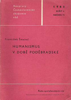 Humanismus v době poděbradské