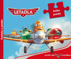 Letadla - Kniha puzzle