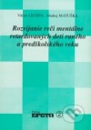 Rozvíjanie reči mentálne retardovaných detí raného a predškolského veku