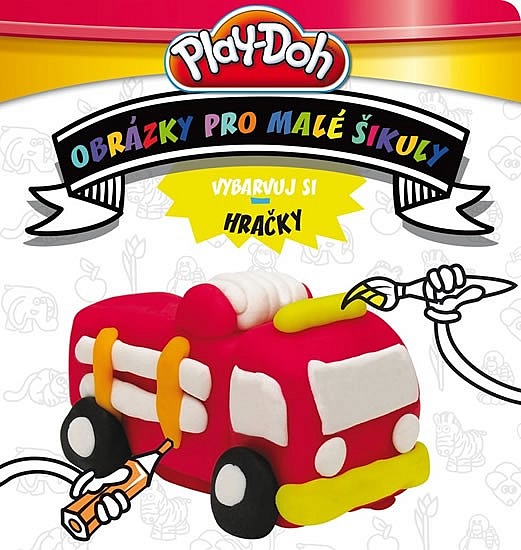 Play-Doh - Obrázky pro malé šikuly - Vybarvuj si hračky