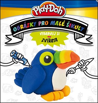 Play-Doh - Obrázky pro malé šikuly - Vybarvuj si zvířata