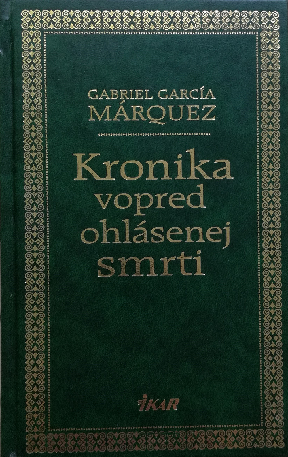 Kronika vopred ohlásenej smrti