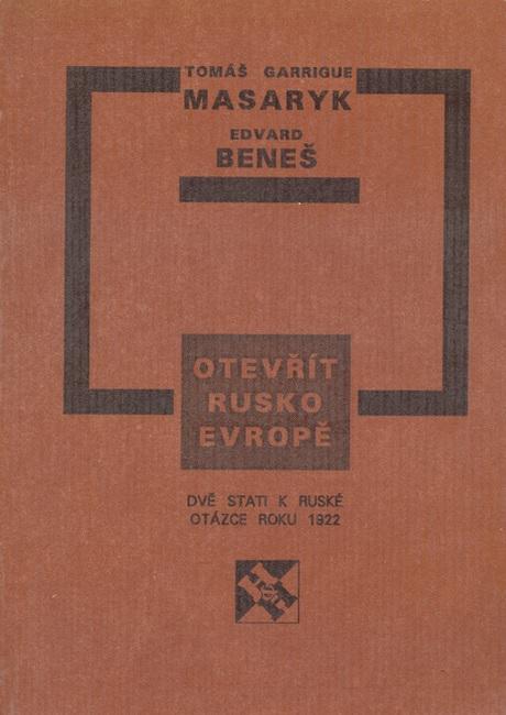 Otevřít Rusko Evropě: Dvě stati k ruské otázce roku 1922