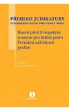 Přehled judikatury Evropského soudu pro lidská práva - Řízení před Evropským soudem pro lidská práva. Formální náležitosti podání