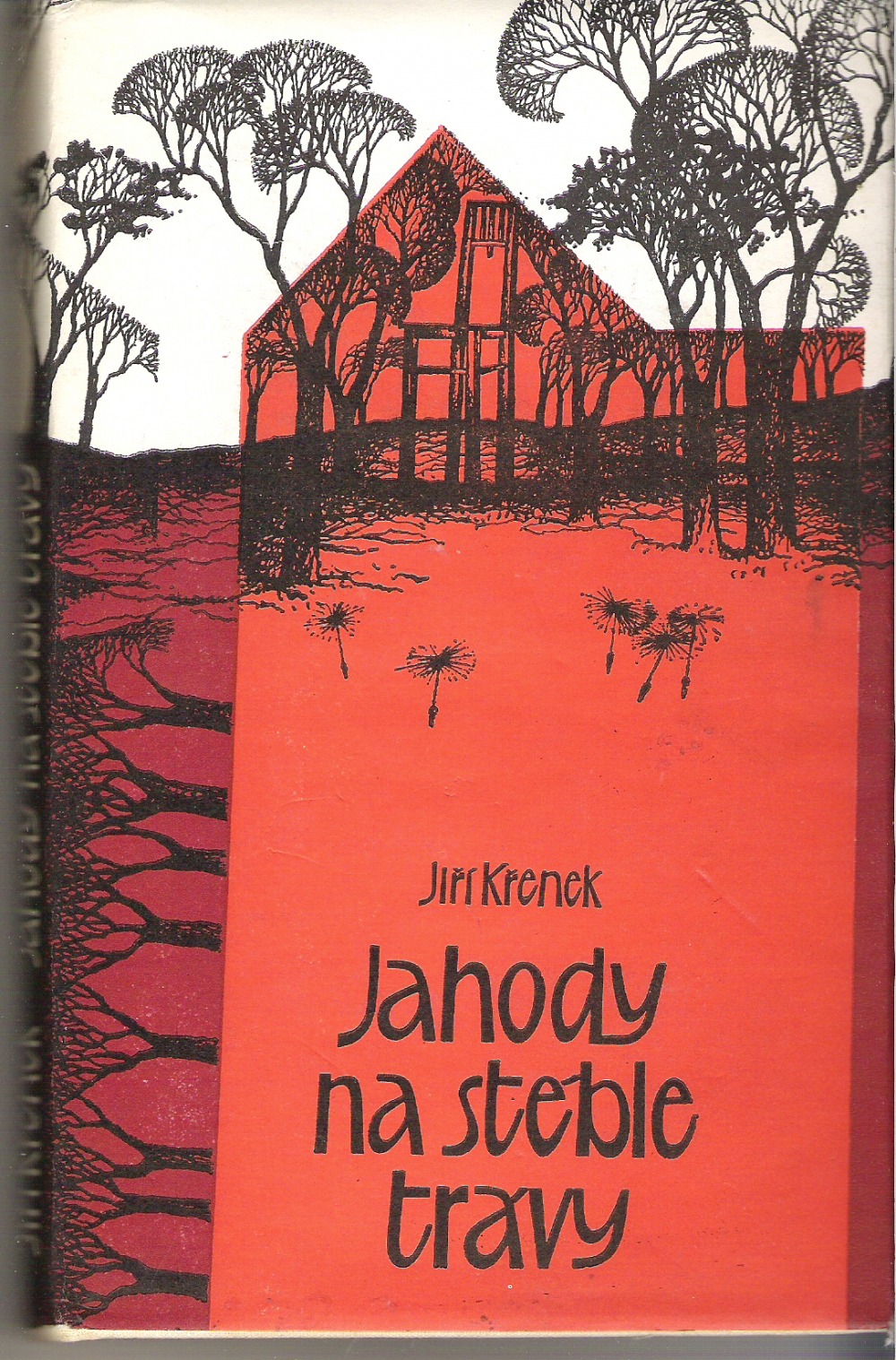 Jahody na stéble trávy