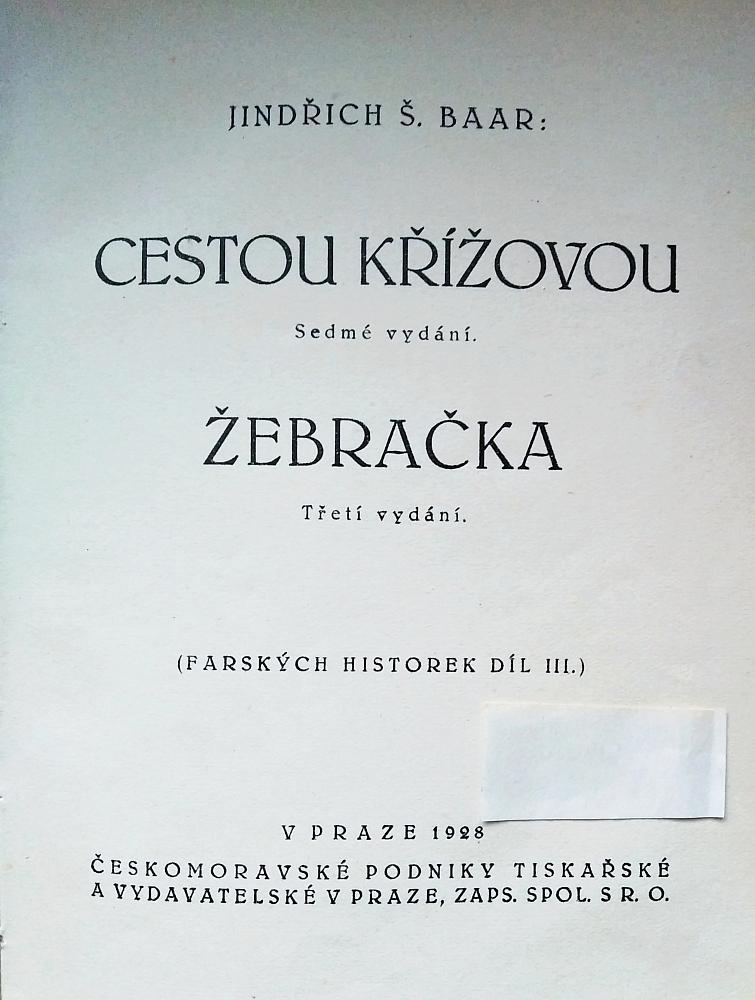 Cestou křížovou, Žebračka