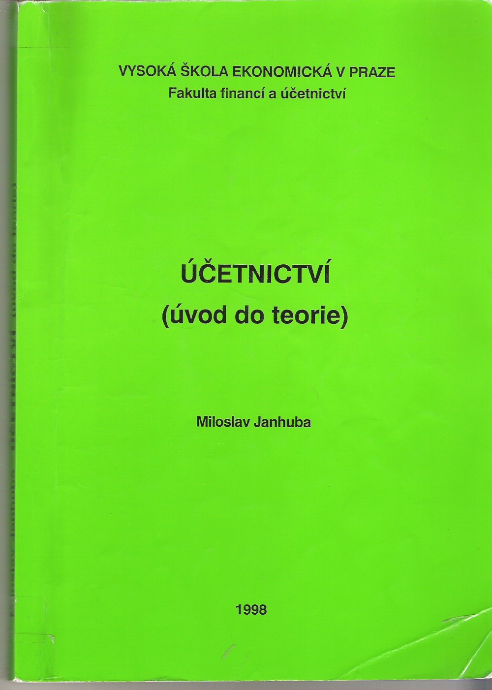 Účetnictví (úvod do teorie)