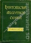 Historická mluvnice česká II - Tvarosloví II