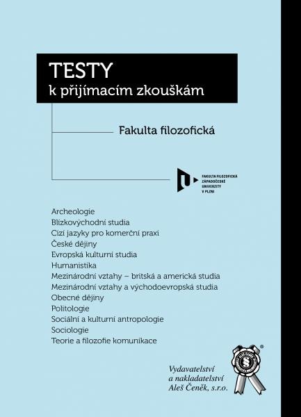 Testy k přijímacím zkouškám - fakulta filozofická