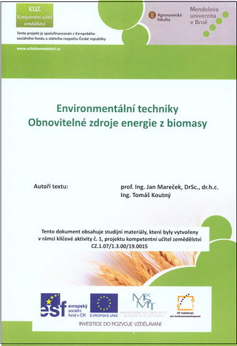 Environmentální techniky: Obnovitelné zdroje energie z biomasy