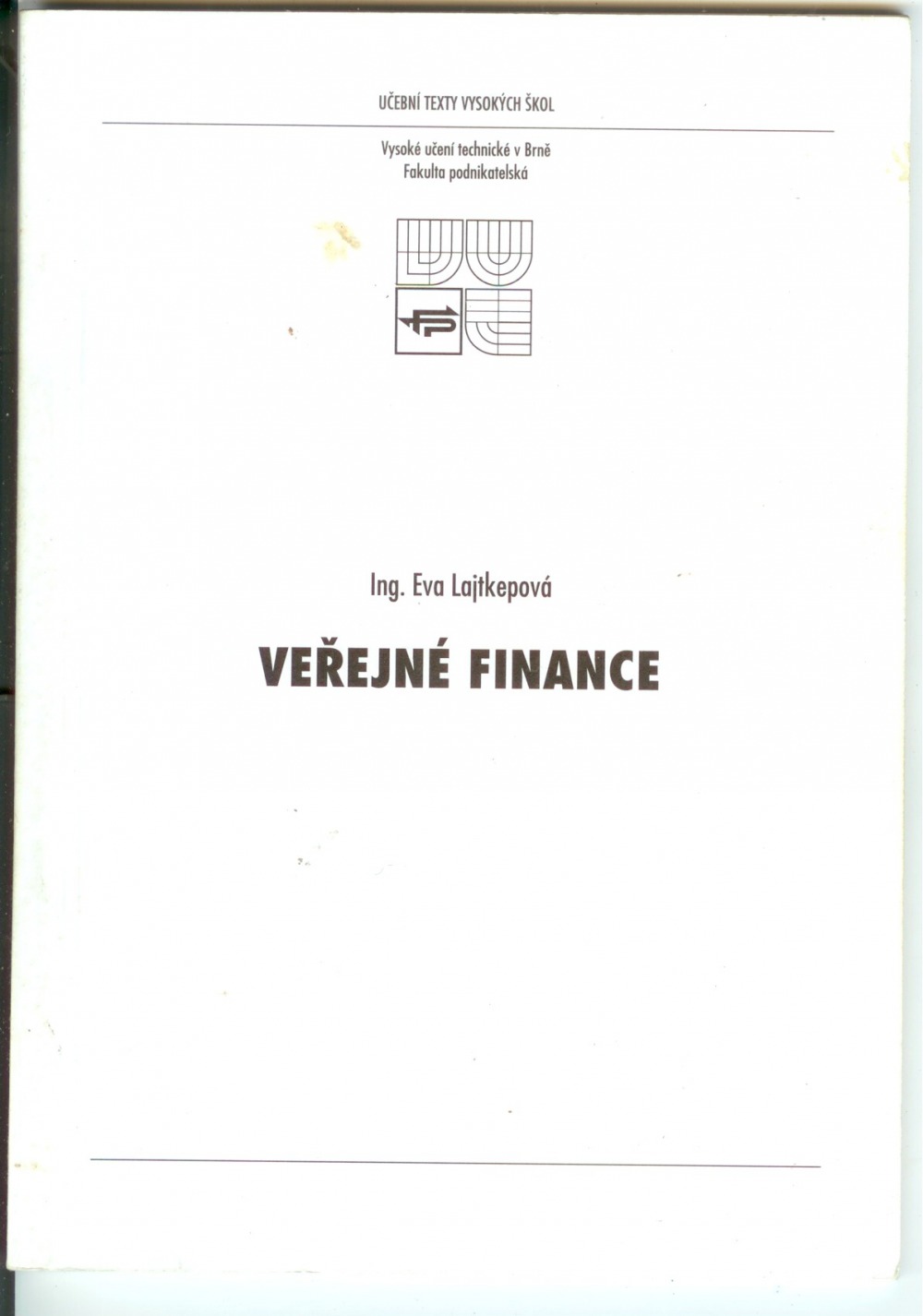 Veřejné finance