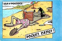 Počkej, zajíci! - Vlk v pohádce