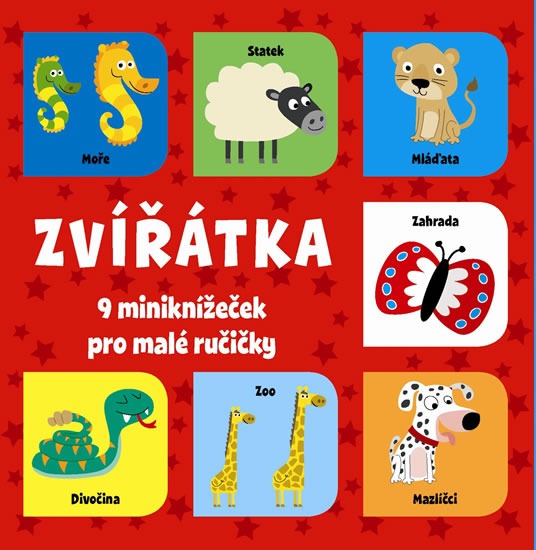 Zvířátka - 9 miniknížeček pro malé ručičky