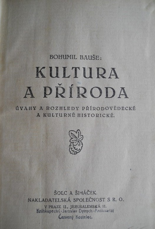 Kultura a příroda