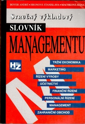 Stručný výkladový slovník managementu