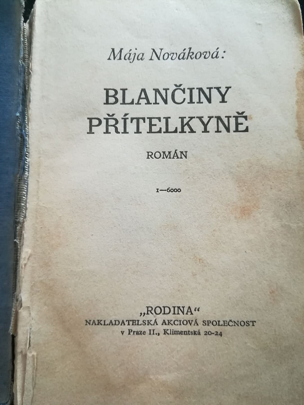 Blančiny přítelkyně