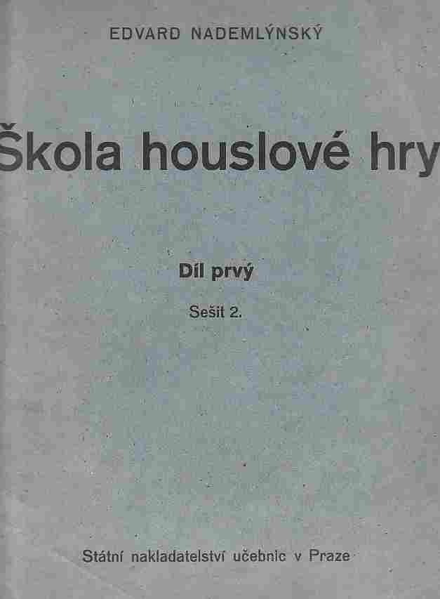 Škola houslové hry Díl prvý sešit 2