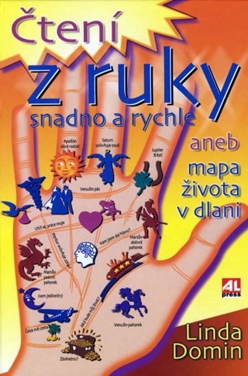 Čteni z ruky snadno a rychle aneb mapa života v dlani