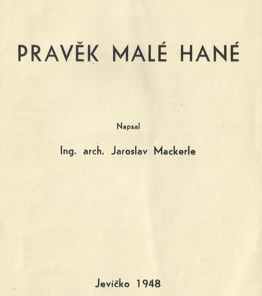 Pravěk Malé Hané