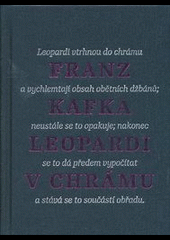 Leopardi v chrámu