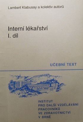 Interní lékařství I. díl