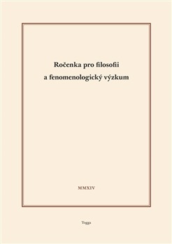 Ročenka pro filosofii a fenomenologický výzkum 2014