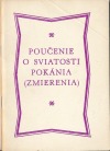 Poučenie o sviatosti pokánia (zmierenia)