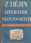 Z dějin literatur Slovanských