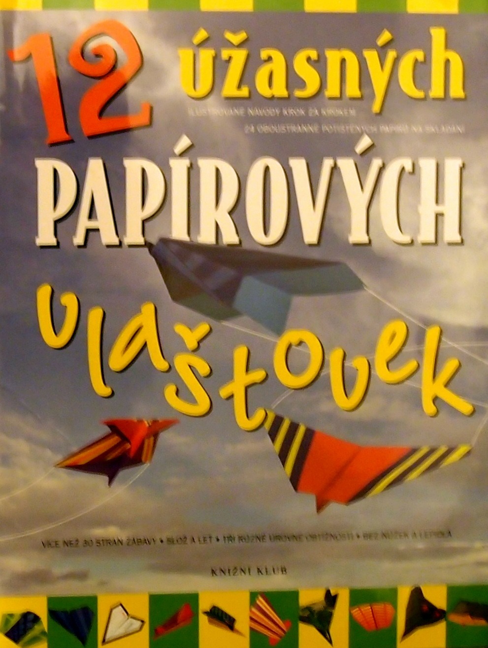 12 úžasných papírových vlaštovek