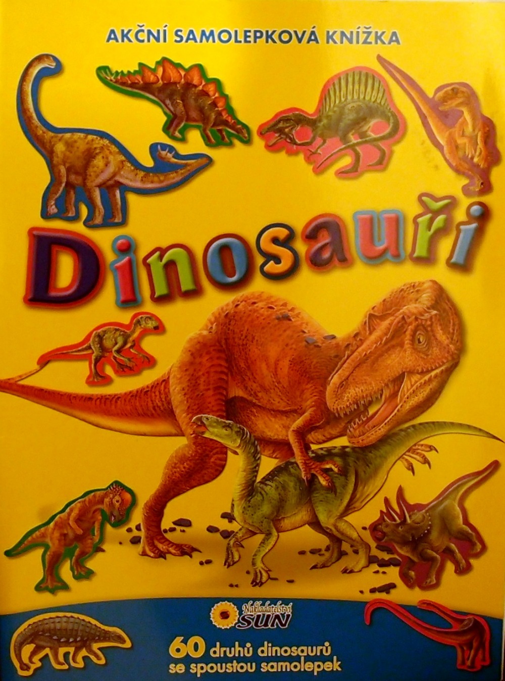 Dinosauři - akční samolepková knížka