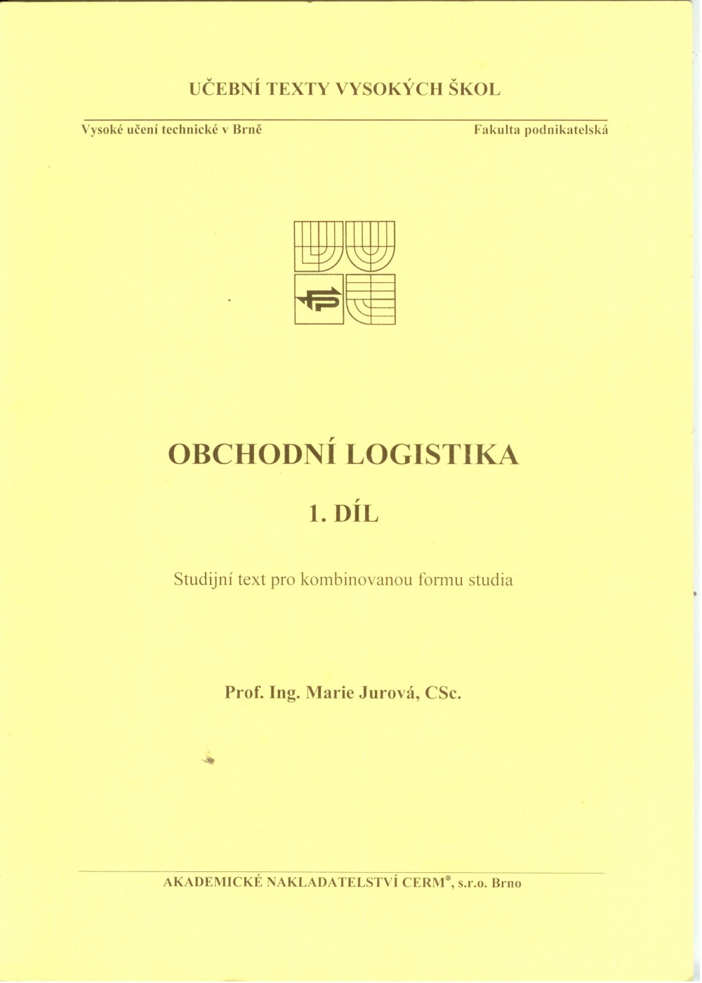 Obchodní logistika 1. díl